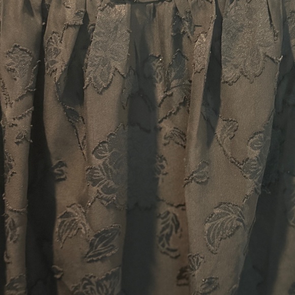 Women's long sleeve blouse, Black, L, EUC, Lace embroidery - Picture 4 of 12